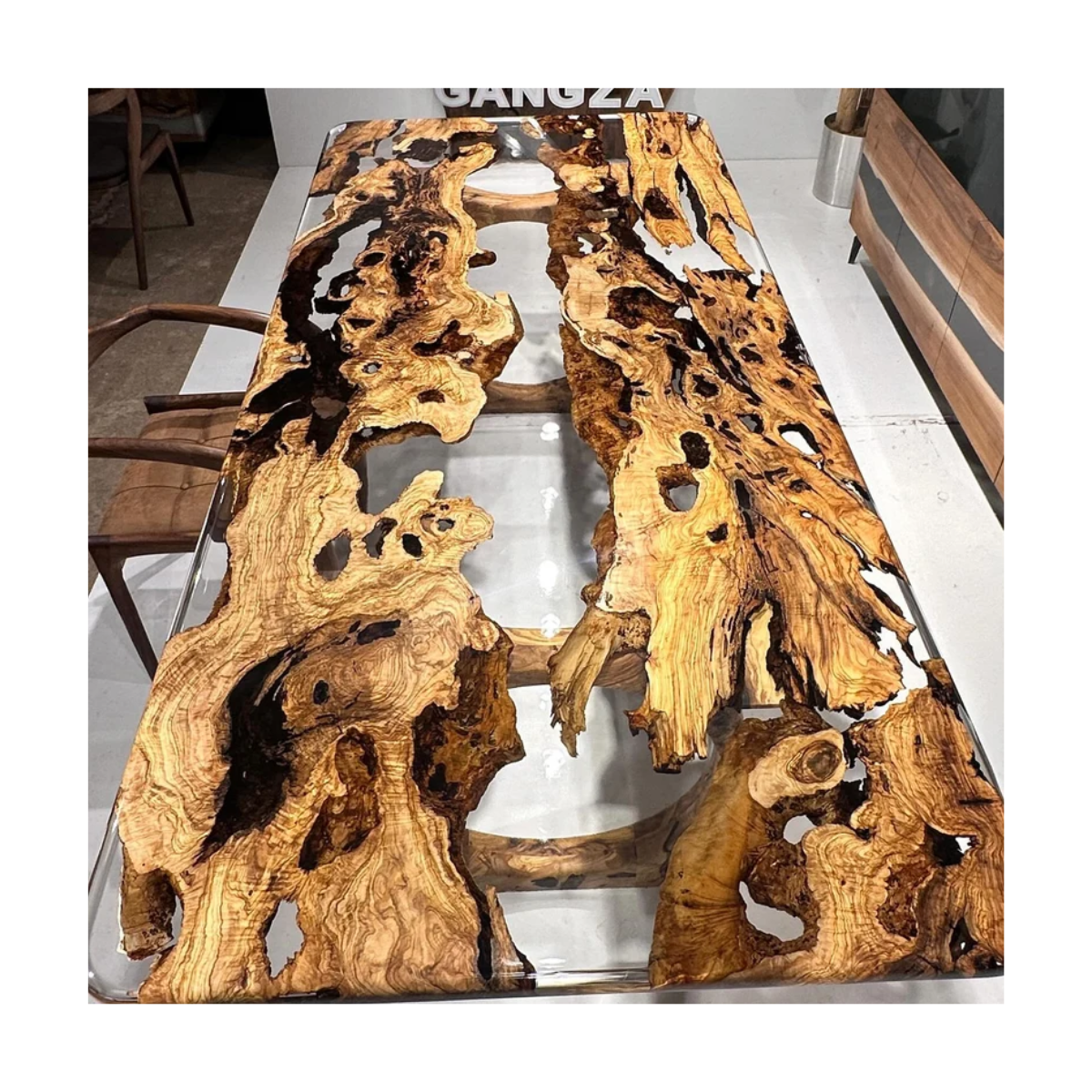 Ancient Root Olive Wood Resin Collection